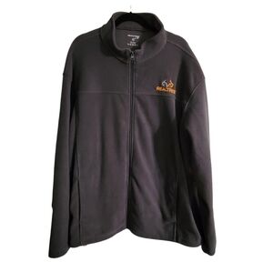 Realtree Men's Zip Up Fleece 3X